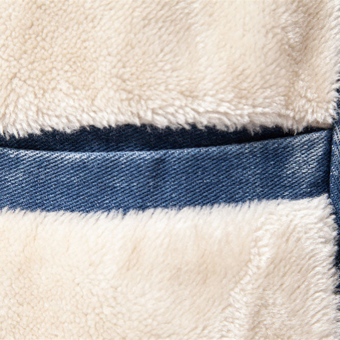 Aule Fleece Denim Jacket