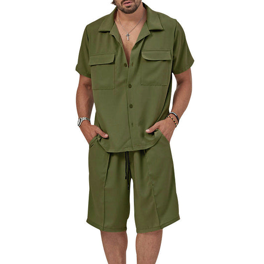 Aule Basic Shirt Shorts Set