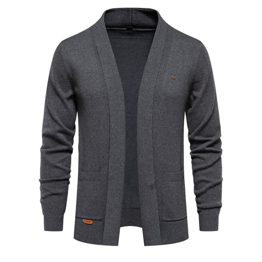 Aule Metal Logo Knit Cardigan