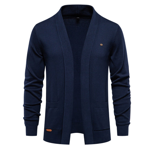 Aule Metal Logo Knit Cardigan