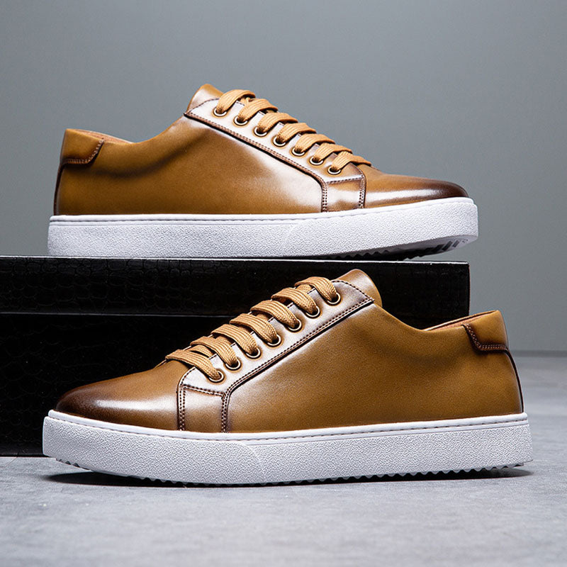 Aule Cognac Classic Sneakers