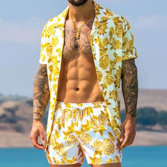 Aule Yellow Rose Summer Set