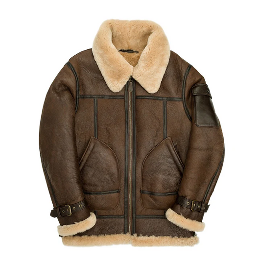 Aule Thick Velvet Leather Jacket