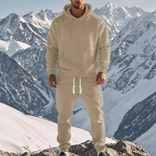 Aule Jacquard Hoodie Set