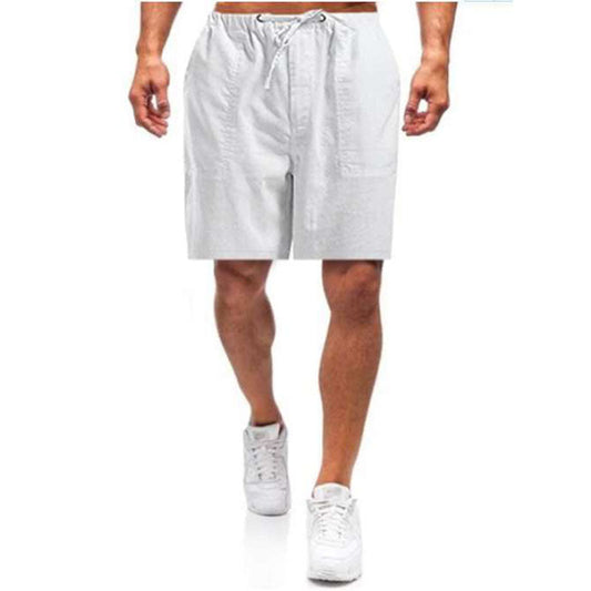 Aule Linen Drawstring Shorts