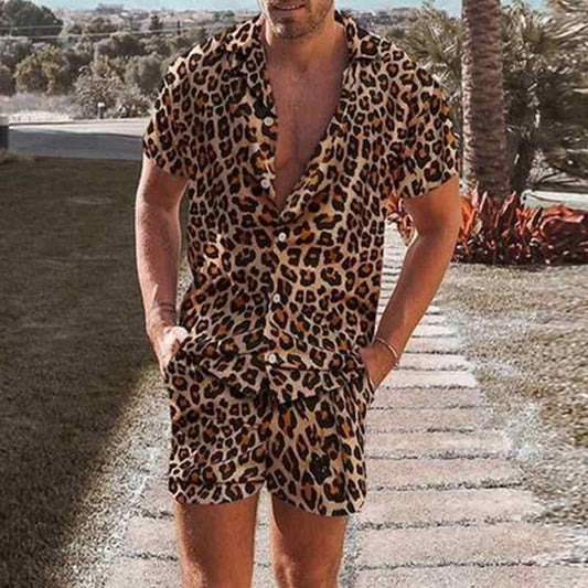 Aule Leopard Two-piece Set