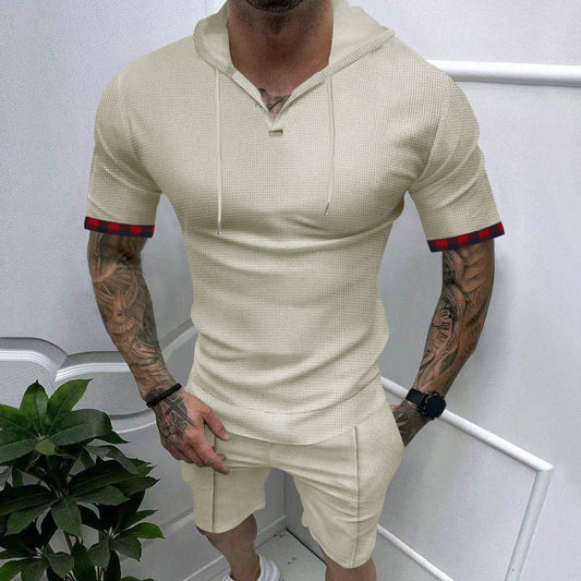 Aule Waffle Hoodie Set