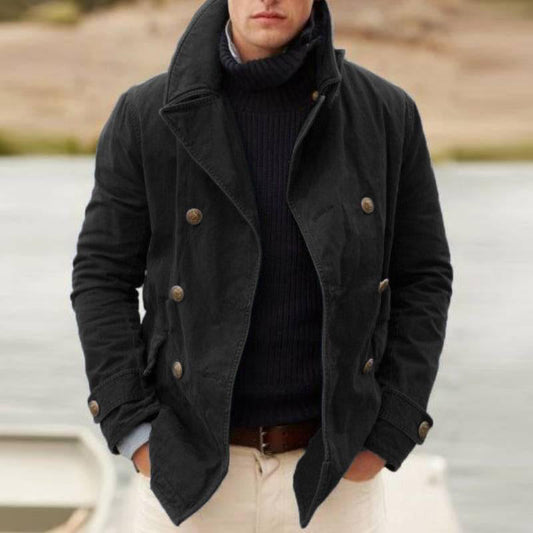 Aule Denim Solid Jacket