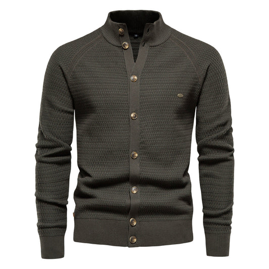 Button Cardigan Sweater