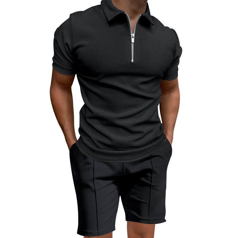 Aule Waffle Pullover Set