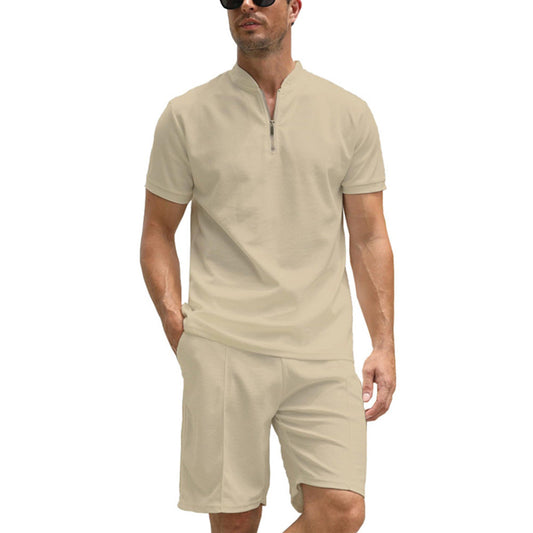 Aule Zipper Polo 2-Piece Set