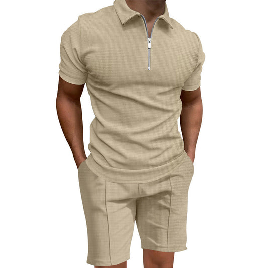 Aule Waffle Pullover Set